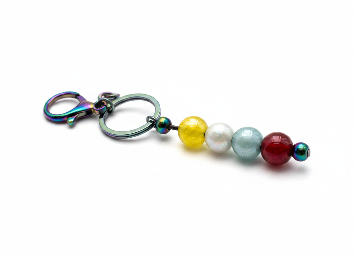 Custom Beaded Keychains