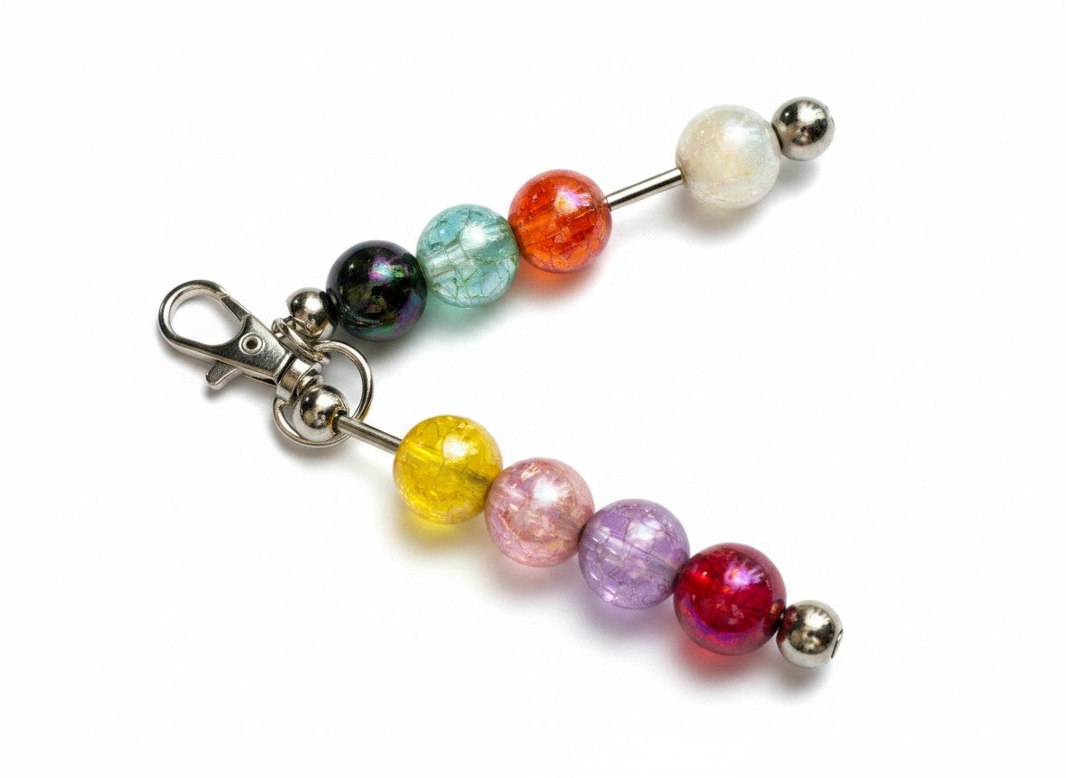 Custom Beaded Keychains