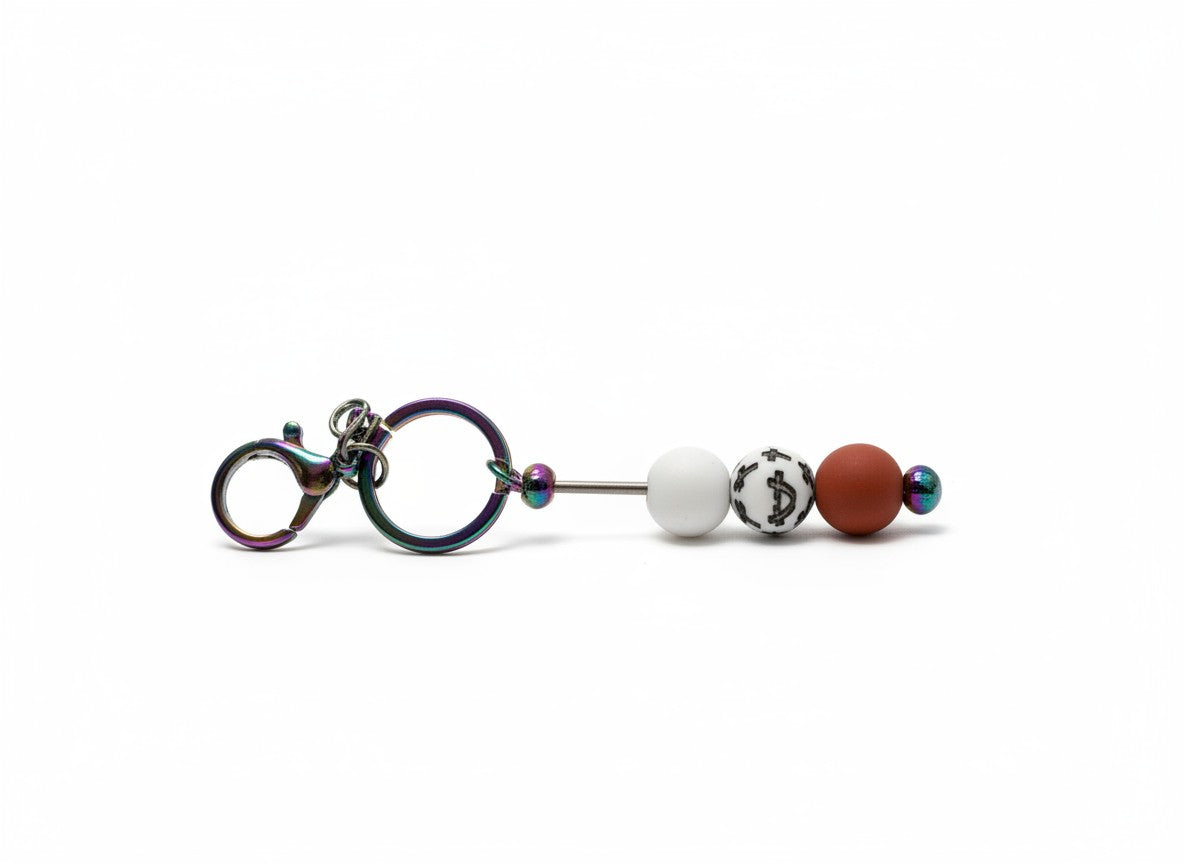 Custom Beaded Keychains