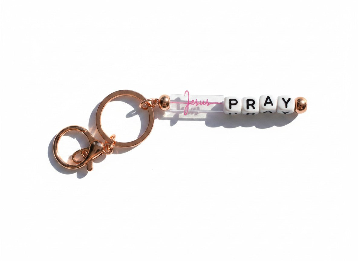 Custom Beaded Keychains