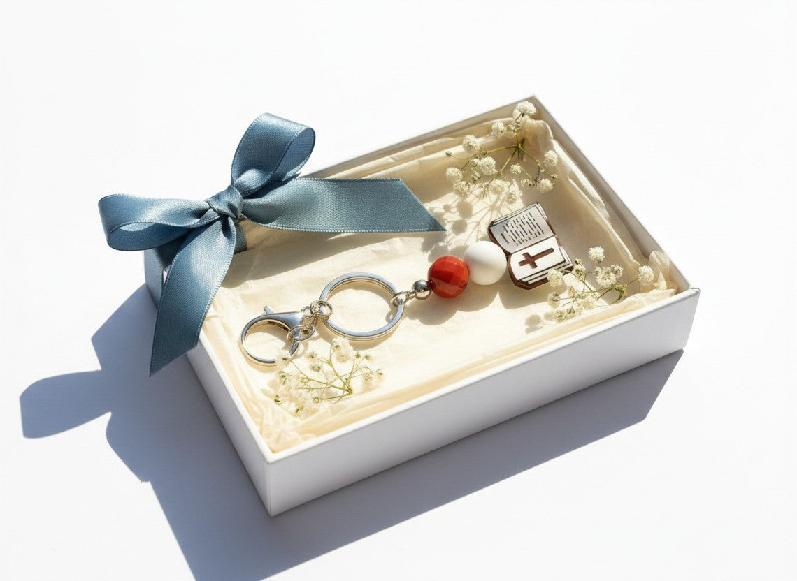 Custom Beaded Keychains